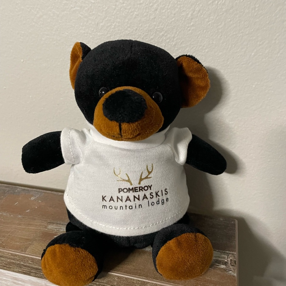 Pomeroy Kananaskis Mountain Lodge Bear Plush Souvenir